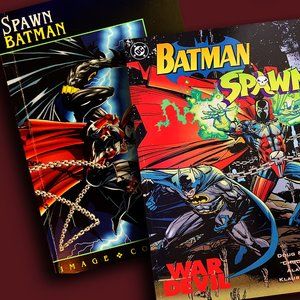 SPAWN/BATMAN & BATMAN/SPAWN-War Devil 1994 DC Comics/IMAGE Comics Crossover